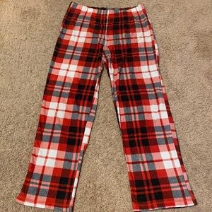 Plaid pajama pants